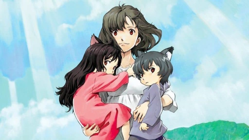 wolf children best slice of life anime