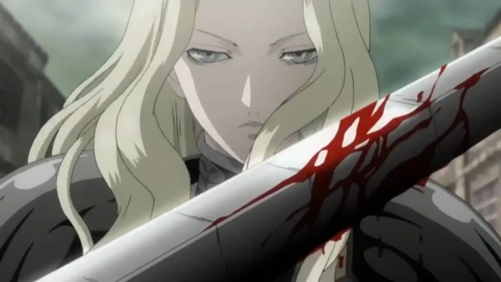 teresa of the faint smile claymore 26 of the best anime swordsman of all time