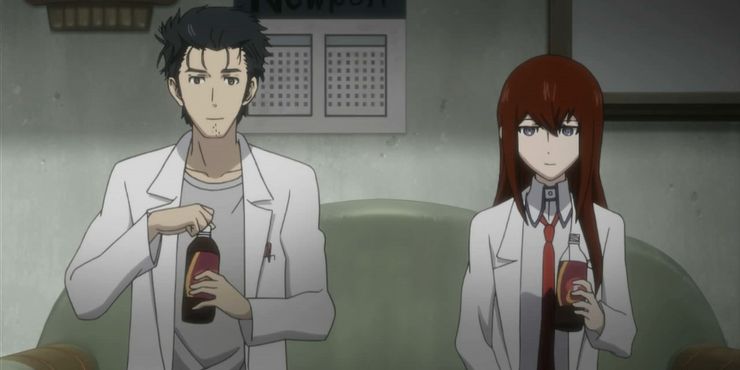 kurisu and okabe steinsgate 30 of the best anime couples of all time