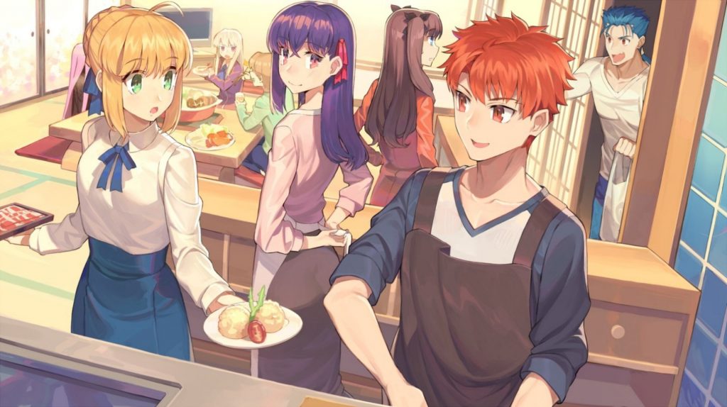 today's menu for the emiya family best cooking anime