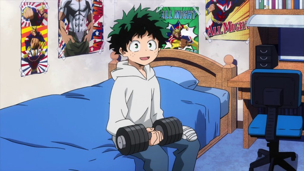 deku went to great lengths to hide his quirk. 1