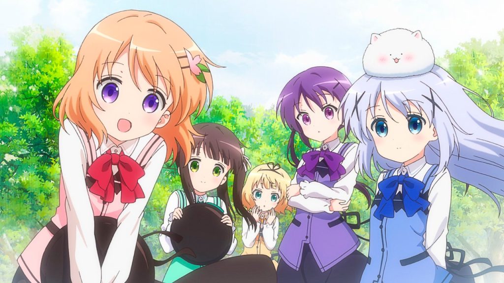is the order a rabbit anime like acchi kocchi