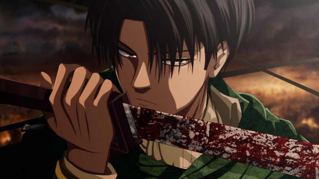 levi ackerman hottest male anime of all time