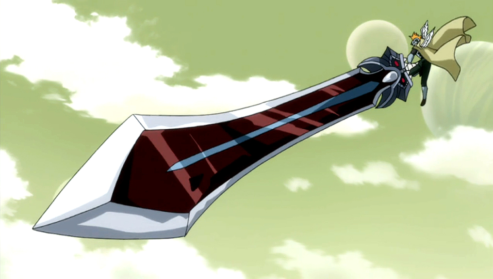 bustermarm sword (fairy tail) 34 anime weapons that are so powerful they're ridiculous
