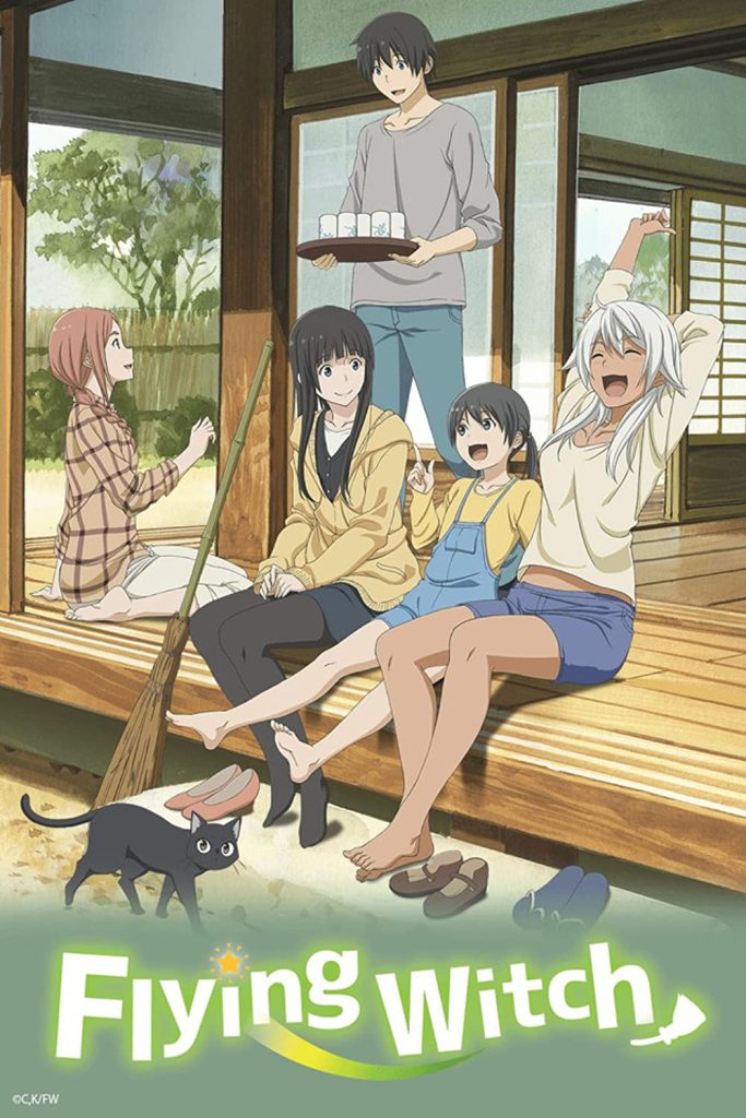 flying witch 15 best feel good anime that will brighten your day