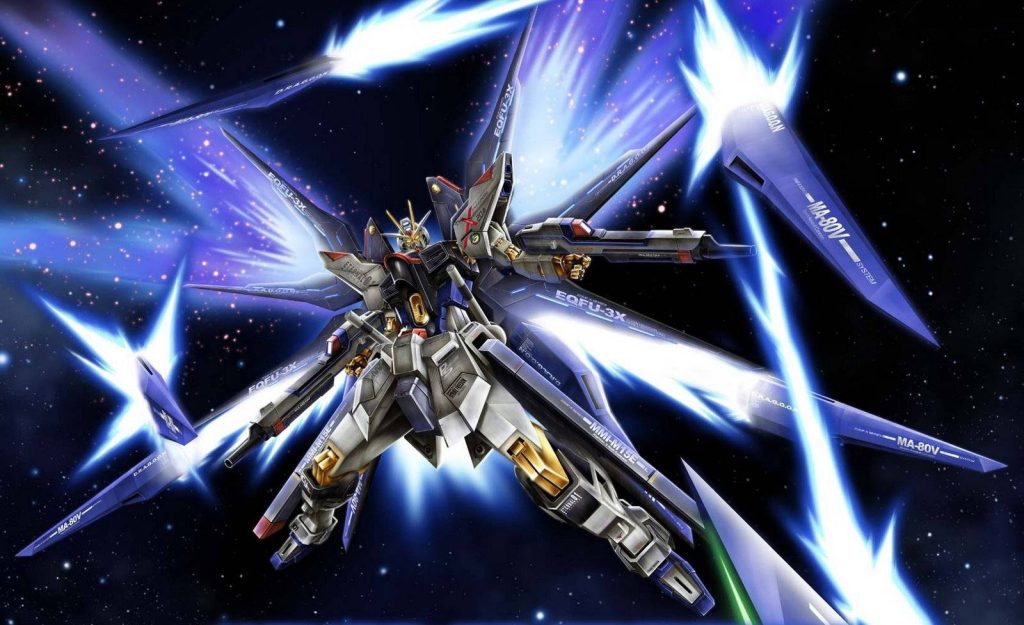 strike freedom gundam (gundam seed destiny)  34 anime weapons that are so powerful they're ridiculous