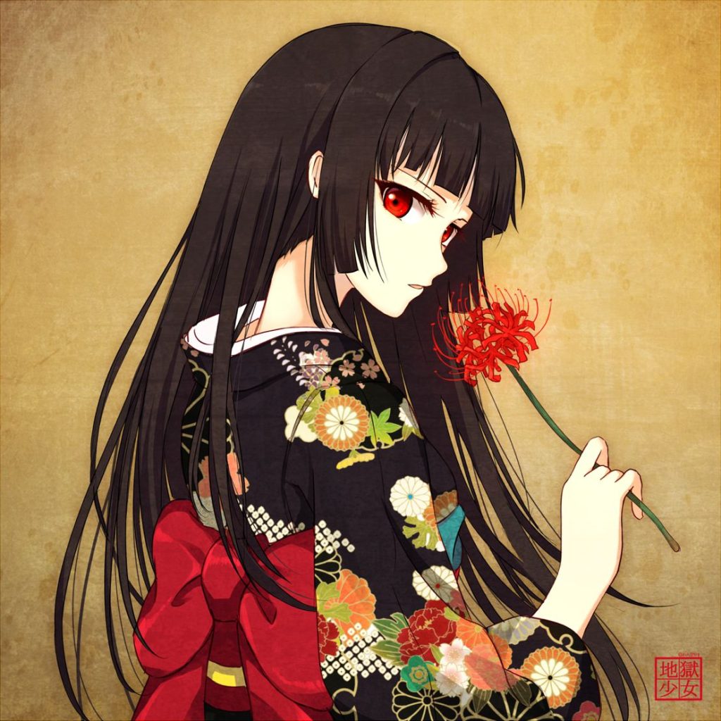 ai enma hell girl scariest anime characters of all time