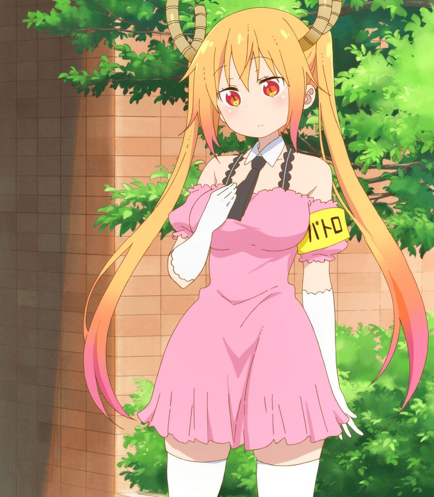 tohru (miss kobayashi's dragon maid) best yuri anime characters