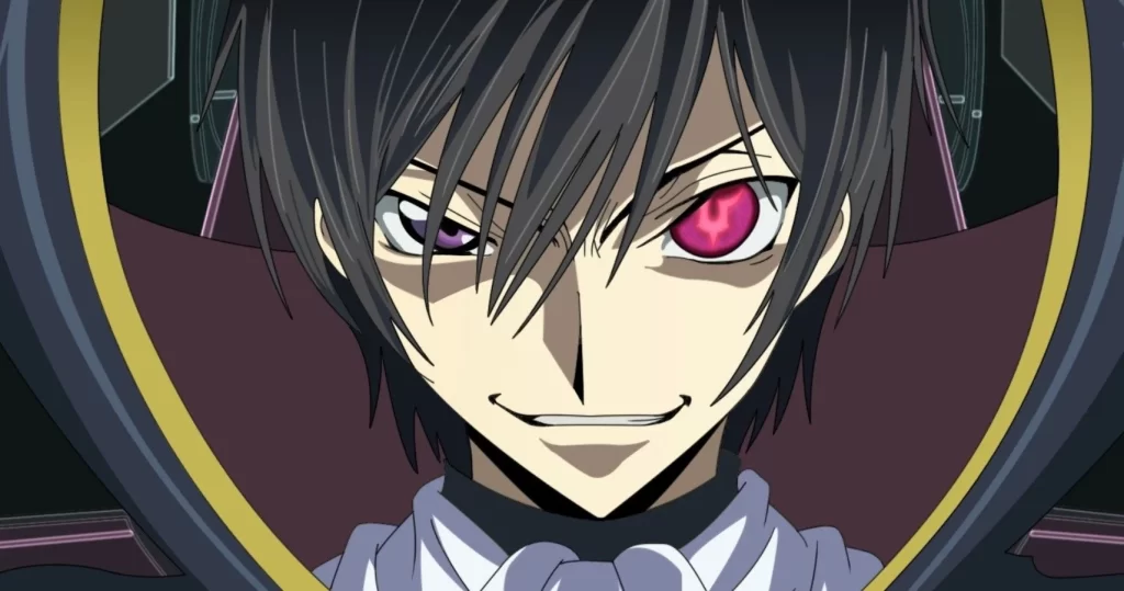lelouch lamperouge (code geass) smartest anime characters